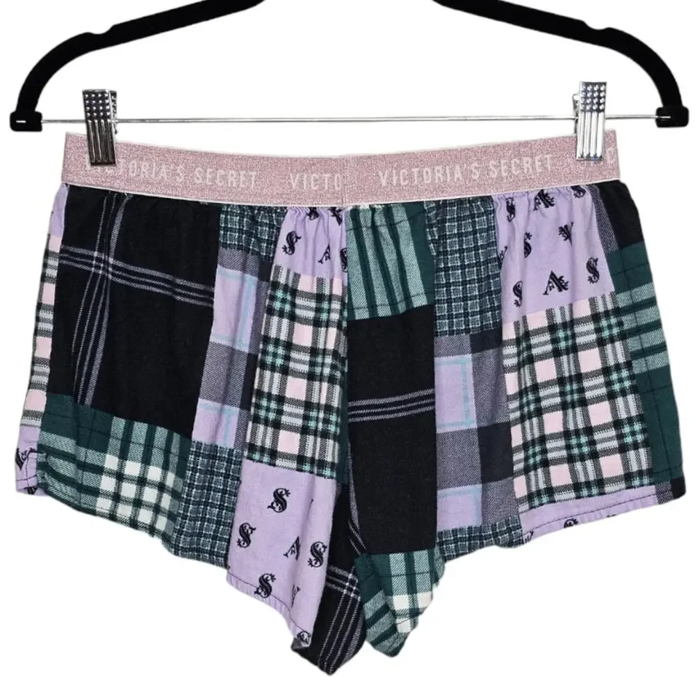 Set of 2 Victoria's Secret Lounge Pants and Matching Pajama Shorts Sm